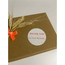 Thank You For Your Purchase Yuvarlak Yapışkanlı Etiket 5x5 Cm 100 Adet