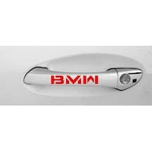 B M W Kapı Kolu Sticker Yapıştırma 8Adet