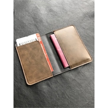 Vip Gift Voyager Pasaport Kılıfı Minimalist Vegan Suni Deri Pasaportluk Ka Lacivert