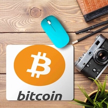 Bitcoin 3 Baskılı Mouse Pad Mousepad.jpg