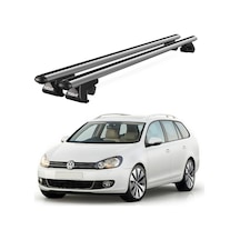 Venüs Volkswagen Golf 2009-2013 Uyumlu Gri Ara Atkı Port Bagaj Tavan Barı
