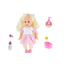 Oyuncak Bebek Roza Altını Islatan Konuşan Bebek 35 Cm Oyuncak Bebek Roza Altını Islatan Konuşan Bebek 35 Cm