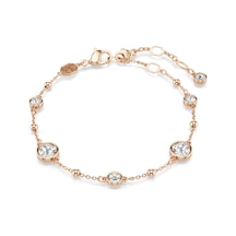 5730677 Swarovski Bilezik Imber:bracelet Whıte/ros M Metalik