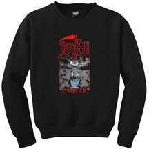 Death Symbolic Siyah Sweatshirt