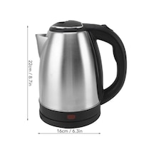 Su Isıtıcı 220 - 240 V Paslanmaz Çelik Kettle Uzun Ömürlü 2000 Watt - 4978