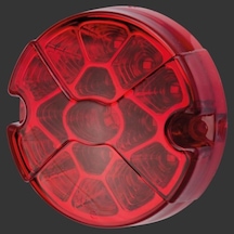 12v-24v Stop Lambası Park-fren 17 Ledli Kırmızı 95 Mm