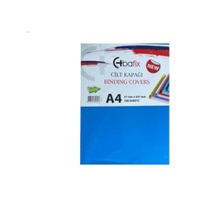 Cilt Kapağı Plastik Opak A4 160 Mıc Mavi