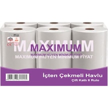 Maximum İçten Çekmeli Kağıt Havlu 6'lı 2.5 KG