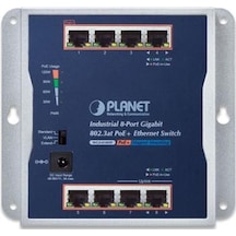 Planet Pl-wgs-818hp 8 Port Gigabit Poe+ 120w Endüstriel Poe Switch