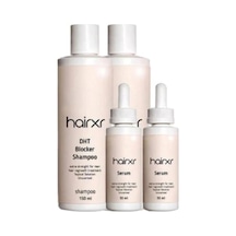 Hairx Saç Uzatıcı Besleyici Şampuanı 150 Ml Saç Güçlendirici Serumu 30 Ml X 2şer Adet