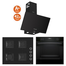 Bosch & Ferre Black Star 42 DB HUA717BAT - SS205 - D086-SA 3 Lü Ankastre Set