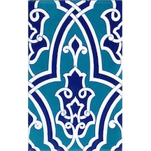 Armada Çini 25X40 CM Sp 406 Kütahya Çinisi İznik Desenli Çini Kar