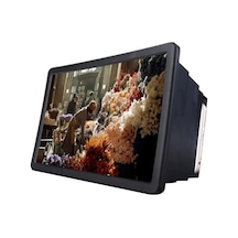 Zenvia Cep Telefonu 3d Ekran Büyüteci Tv Görünümlü Mercekli Stand F2 Znv2026