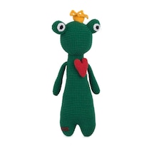 Amigurumi Organik Oyuncak-uyku Arkadaşı Kurbağ-örme Kurbağ-örme Bebek