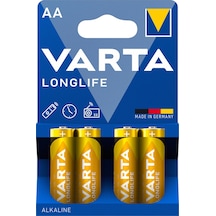 Varta Longlife Aa Kalem Pil 4'lü Paket Alkalin