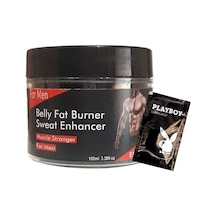 Belly Fatburner Yağları Eritmek İçin Masaj Bakım Kremi 100 Ml+1 Adet Jel İle
