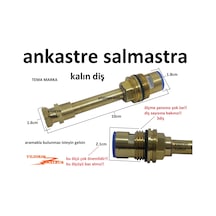 Tema Ankastre Kalın Diş Salmastra Taharat Musluğu İçi Aç Kapa Sia