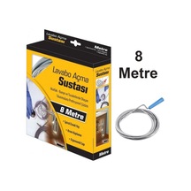 Kupa Lavabo Açma Sustası - 8 M - Gider Açıcı