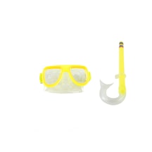 Şnorkel Maske Set Sarı
