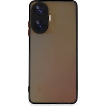 Durukar Realme C55 Kılıf Montreal Silikon Kapak - Siyah