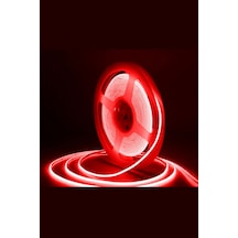 12v Cob Şerit Led 3mm 400 Ledli İnce Esnek Kırmızı Cob Led Ip20 5 Metre
