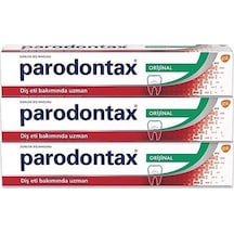 Paradontax Orijinal Diş Macunu 3 x 75 ML