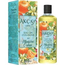 Akçay 80 Derece Mandalina Coşkusu Kolonyası Cam Şişe 250 ML (Kutulu)