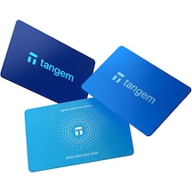 Tangem Wallet Kripto Para Cüzdanı Nfc-soğuk Cüzdan 3'lü Kart Hyberblue