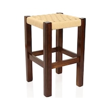 Ahşap Hasır Örgü Tabure 45 Cm. Sitedeki En Uygun Fiyat... (404777647)