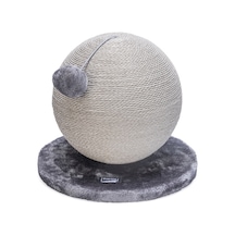 1711736816 Karlıe Kedi Tırmalama Küresi Bolly Gri 30.5cm