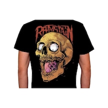 Ramstain Remsten Skull Kuru Kafa Music Tişört Unisex T-shirt 001
