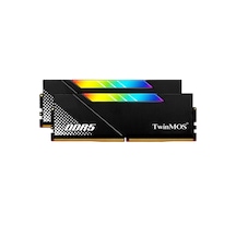 Twinmos Ddr5 64gb 2x32gb 6000mhz Cl36 Rgb Desktop Ram Black Tmd564gb60dk36vxrb