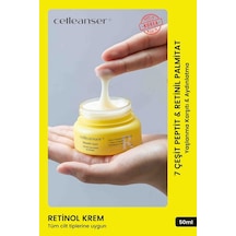 7 Çeşit Peptit & Retinil Palmitat İçeren Ve Aydınlatıcı Retinol Krem 7 Çeşit Peptit & Retinil Palmitat İçeren Ve Aydınlatıcı Retinol Krem