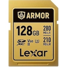 Lexar 128gb Lsdamgl128g-rnnng Pro Armor Gold 280mbs Read / 210mbs Write Sd Kart Lexar 128gb Lsdamgl128g-rnnng Pro Armor Gold 280mbs Read / 210mbs Write Sd Kart