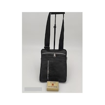Erzeno Erkek Hakiki Deri Siyah Omuz Ve Postacı Çanta Siyah - 212430169 Siyah
