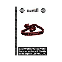 Özel Üretim Vücut Pratik Esneme Kademeli Elastik Band Lıght Elsband-200 Çok Renkli
