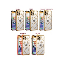 Apple Uyumlu iPhone 11 Promax Elektro Lazer - Süper Darbe Emici - Kamera Korumalı Lüks Lazer Kılıf Kapak Haki