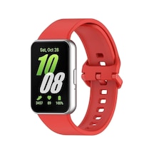 Mey İthalat Samsung Galaxy Fit 3 Klasik Kordon - Kırmızı Diğer
