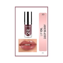 Note Cosmetique Lip Oil Nemlendirici ve Parlatıcı Dudak Bakım Yağı - 30 Deep Berry - Mor
