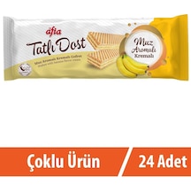 Afia Tatlı Dost Muz Kremalı Gofret 24 x 140 G