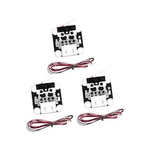 Springsun Aibecy 3d Yazıcı Parçaları Son Durdurma Sınır Anahtarı 3pin Son Durdurma Anahtarı Modülü Creality Cr-10 İçin Kablo İle Fiş Kontrolü A