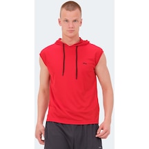 Slazenger RAG Erkek Kolsuz Kırmızı Tişört