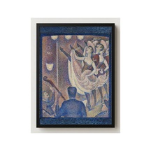 Modern Sanat Seurat Le Chahut Etüt Çerçevesiz Poster 21x30 Cm A4 Tablo Modern Sanat Ekspresyonizm