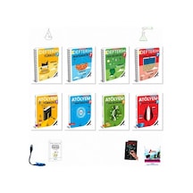 Arı 7. Sınıf Dört Ders Defterim Atölyem Tam 8 Kitap Muhteşem Set