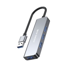 Fulltech Fh25 Usb-a 4'lü Çoklayıcı 3x Usb 2.0 + 1x Usb 3.0 Hızlı Veri Aktarımı Tak-çalıştır De