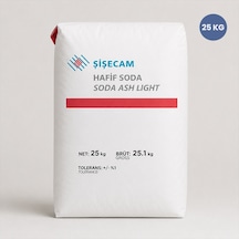 Şişecam Çamaşır Sodası Sodyum Karbonat Hafif Soda 25 Kg
