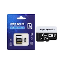 Elba A1 V10 U1 Adaptörlü Class 10 Yüksek Hız 8 Gb Micro Sd Hafıza Kartı