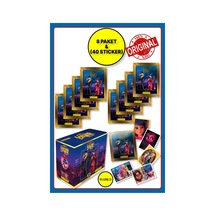 Panini Miraculous Mucize Uğur Böceği Sticker Çıkartma - 8 Paket 40 Adet Sticker