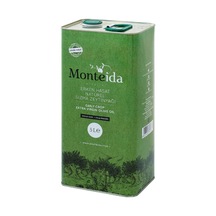 Monteida Erken Hasat Soğuk Sıkım Natürel Sızma Zeytinyağı Teneke 4 x 5 L