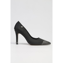 Pierre Cardin Pc-52616 - 3691 Siyah Kadın Topuklu Ayakkabı 001